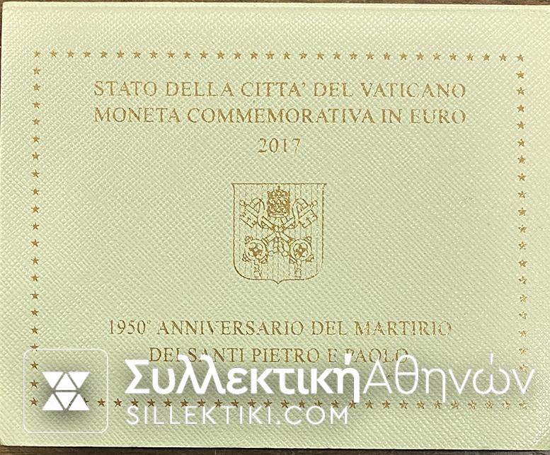 VATICAN 2 Euro 2017 Blister